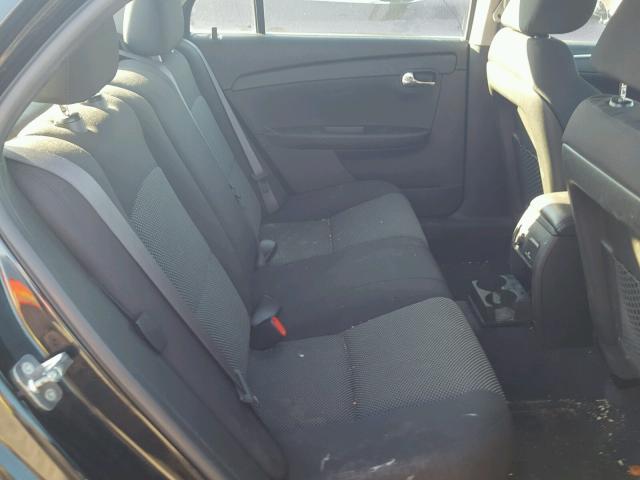 1G1ZC5E01CF200822 - 2012 CHEVROLET MALIBU 1LT 黑色 照片 6