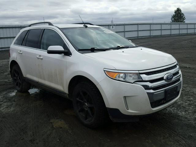 2FMDK4KC9DBA03540 - 2013 FORD EDGE LIMIT WHITE photo 1