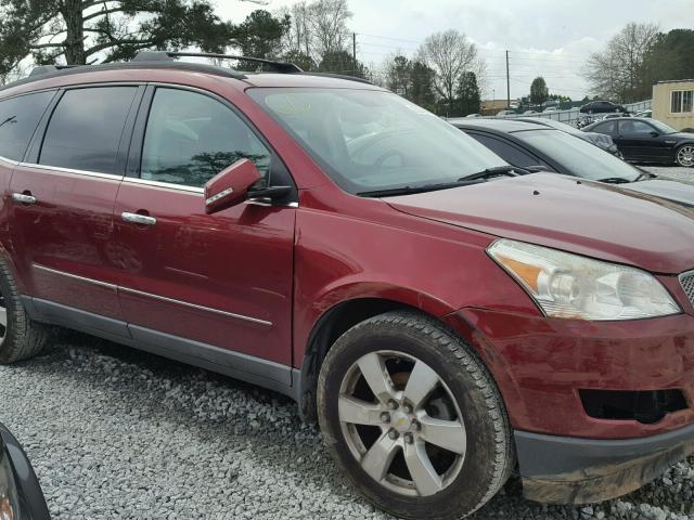 1GNER33D59S172173 - 2009 CHEVROLET TRAVERSE L BURGUNDY photo 9