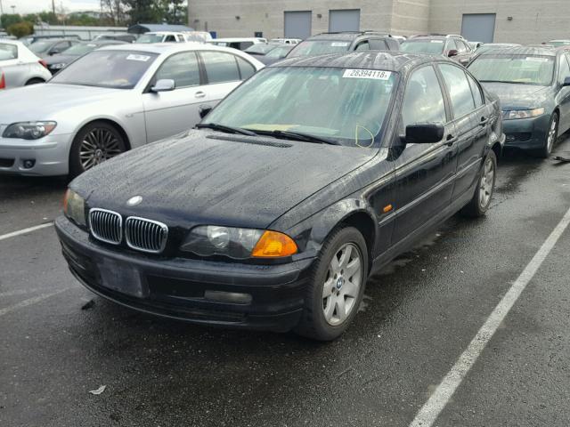 WBAAV33451EE78439 - 2001 BMW 325 I BLACK photo 2