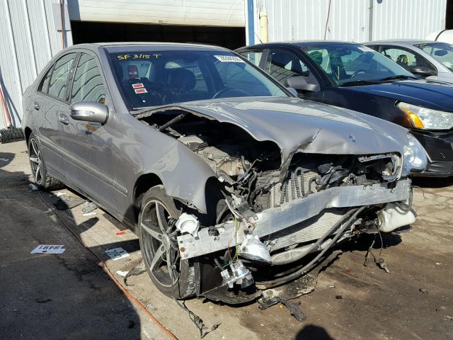 WDBRF92H36F789777 - 2006 MERCEDES-BENZ C GENERATI SILVER photo 1