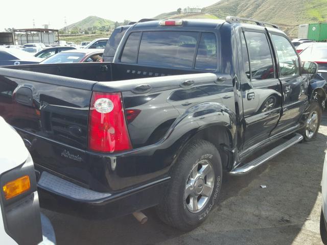 1FMZU67K35UA71663 - 2005 FORD EXPLORER S BLACK photo 4