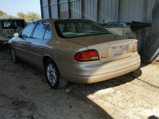 1G3WS52H2YF288648 - 2000 OLDSMOBILE INTRIGUE G GOLD photo 3