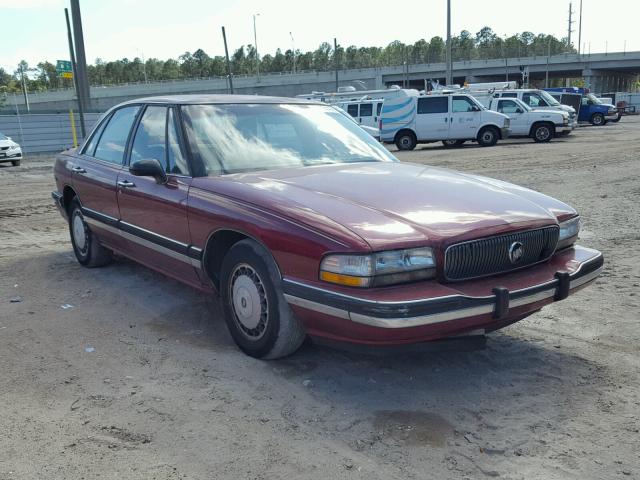 1G4HR53L0PH550009 - 1993 BUICK LESABRE LI MAROON photo 1