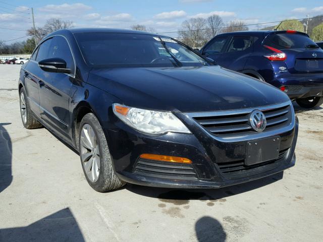 WVWMN7AN9CE511204 - 2012 VOLKSWAGEN CC SPORT BLACK photo 1