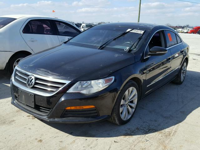 WVWMN7AN9CE511204 - 2012 VOLKSWAGEN CC SPORT BLACK photo 2