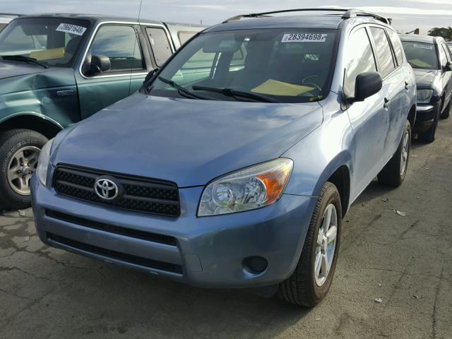 JTMBD33V476026338 - 2007 TOYOTA RAV4 BLUE photo 2