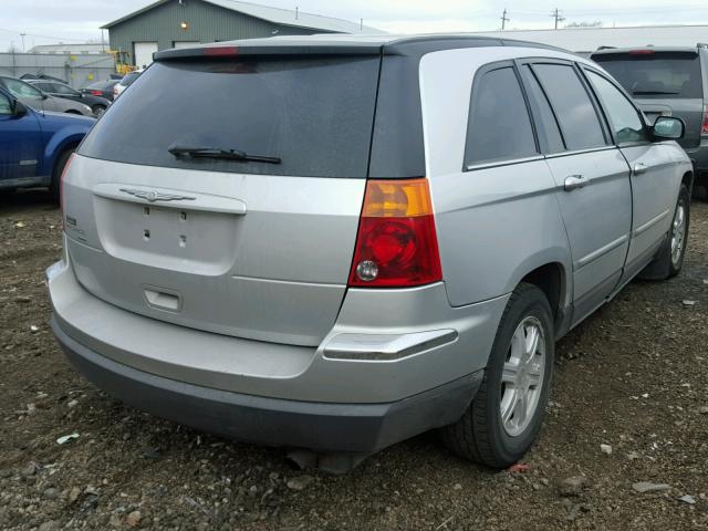 2C4GM68415R434583 - 2005 CHRYSLER PACIFICA T SILVER photo 4