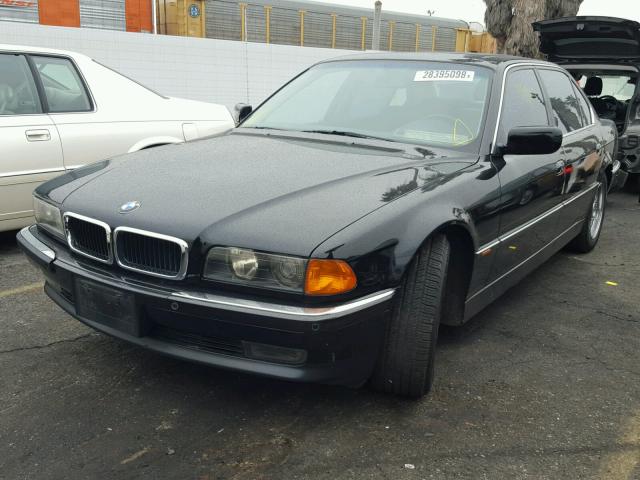 WBAGJ8326VDM02058 - 1997 BMW 740 IL BLACK photo 2