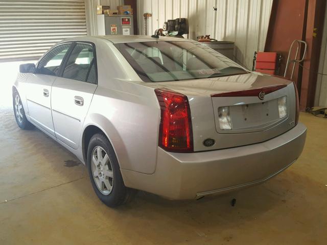 1G6DM57TX70111512 - 2007 CADILLAC CTS SILVER photo 3