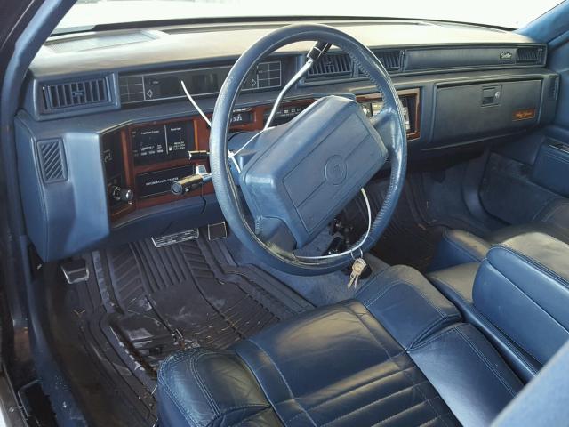 1G6CG53B2N4240267 - 1992 CADILLAC FLEETWOOD BLUE photo 9