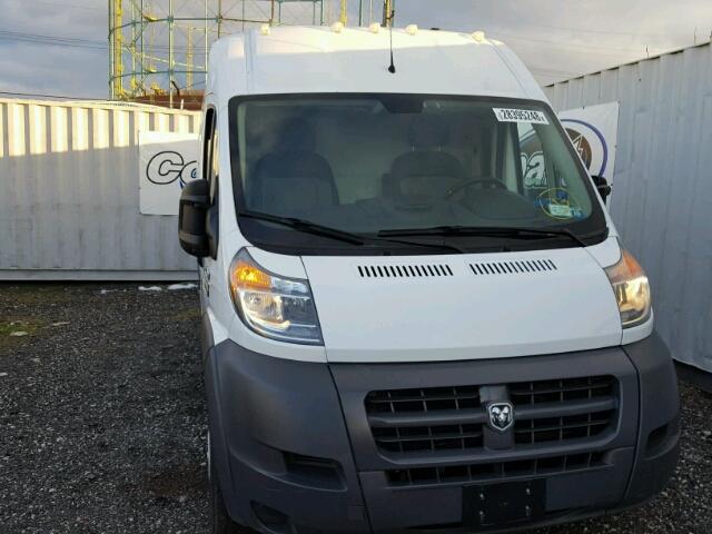 3C6TRVCG3FE517373 - 2015 RAM PROMASTER WHITE photo 1