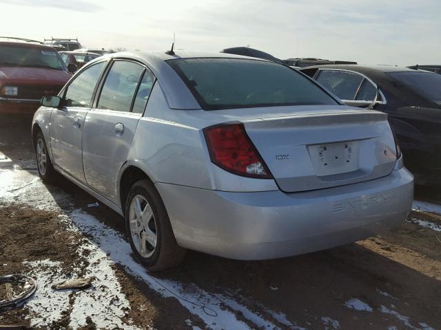 1G8AJ55F27Z155905 - 2007 SATURN ION LEVEL SILVER photo 3