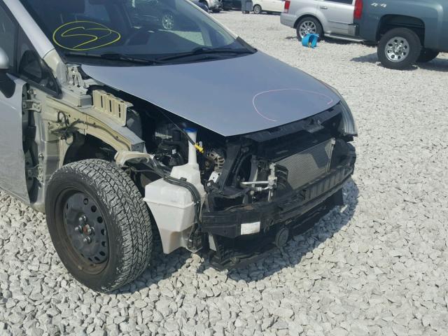 KNADM5A32C6040932 - 2012 KIA RIO LX Արծաթագույն լուսանկար 9