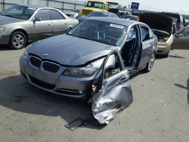 WBAPM73599A365624 - 2009 BMW 335 I GRAY photo 2