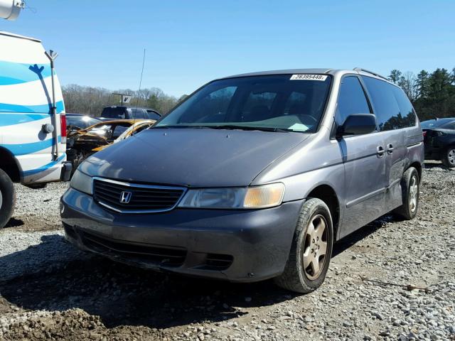 2HKRL1862YH506022 - 2000 HONDA ODYSSEY EX GRAY photo 2