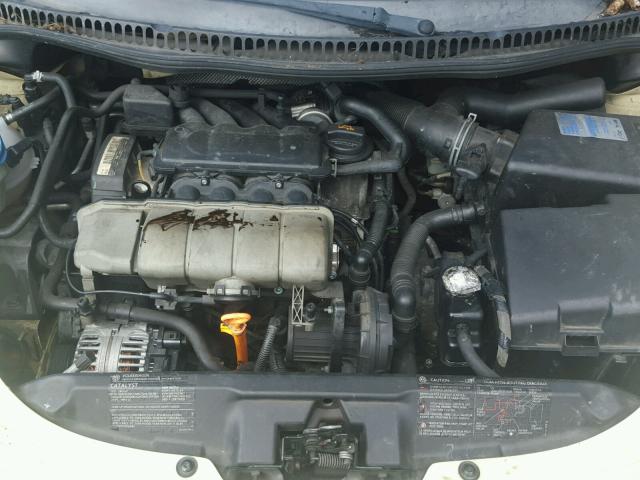 3VWCM21Y84M301178 - 2004 VOLKSWAGEN NEW BEETLE 黄色 照片 7