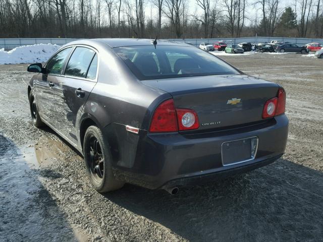 1G1ZC5EB6A4141504 - 2010 CHEVROLET MALIBU 1LT GRAY photo 3