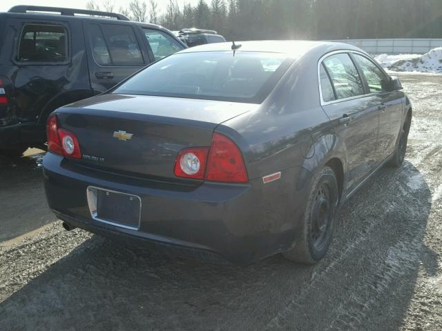 1G1ZC5EB6A4141504 - 2010 CHEVROLET MALIBU 1LT GRAY photo 4