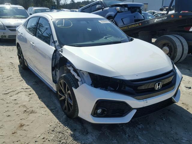 SHHFK7G49HU223459 - 2017 HONDA CIVIC SPOR WHITE photo 1