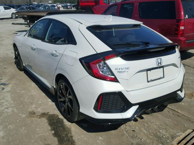 SHHFK7G49HU223459 - 2017 HONDA CIVIC SPOR WHITE photo 3