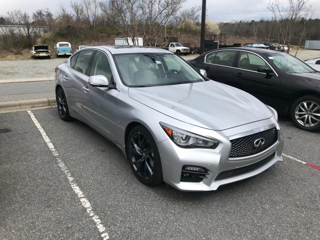 JN1BV7AP1EM684042 - 2014 INFINITI Q50 BASE Plata foto 1