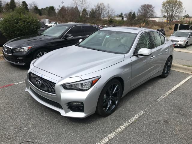 JN1BV7AP1EM684042 - 2014 INFINITI Q50 BASE Plata foto 2