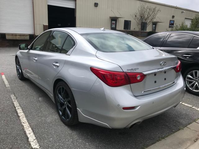 JN1BV7AP1EM684042 - 2014 INFINITI Q50 BASE SILVER photo 3