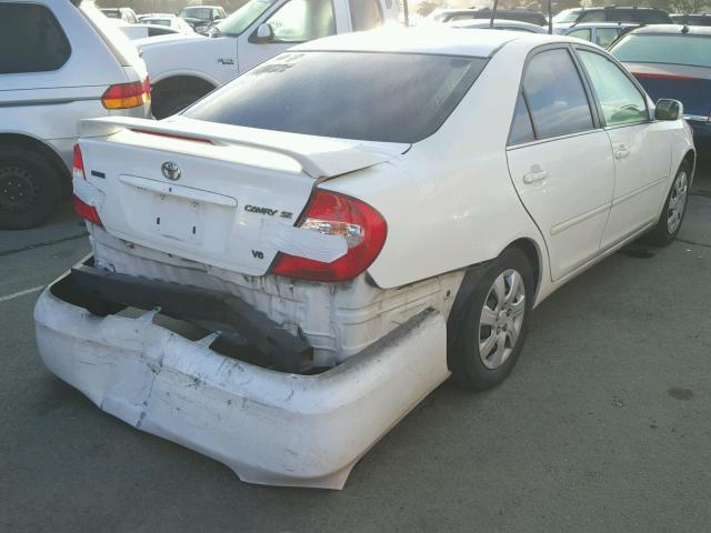 4T1BF30K63U049318 - 2003 TOYOTA CAMRY LE თეთრი ფოტო 4