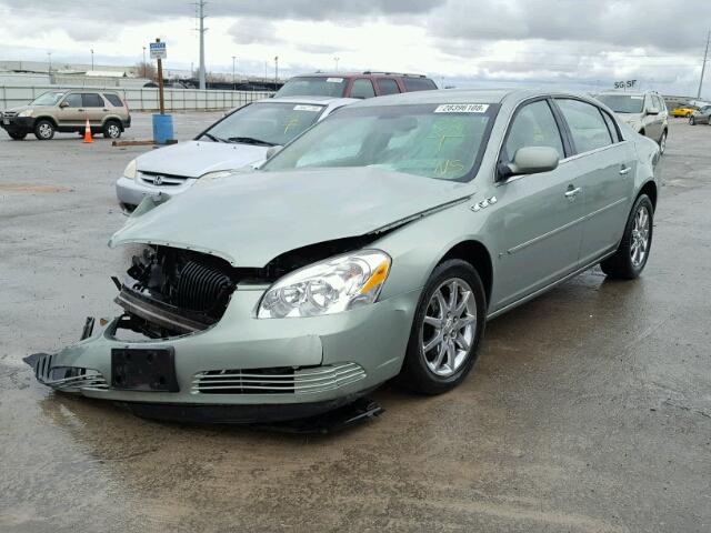 1G4HD57276U187326 - 2006 BUICK LUCERNE CX GREEN photo 2