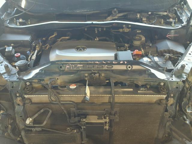 2HNYD2H88DH514722 - 2013 ACURA MDX ADVANC BLUE photo 7