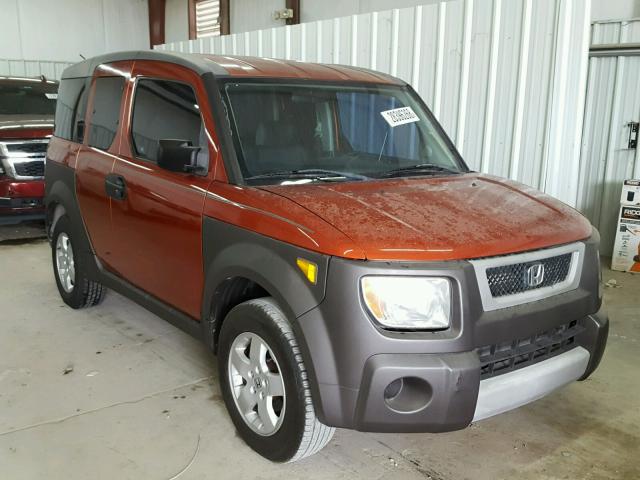 5J6YH28514L038911 - 2004 HONDA ELEMENT EX ORANGE photo 1