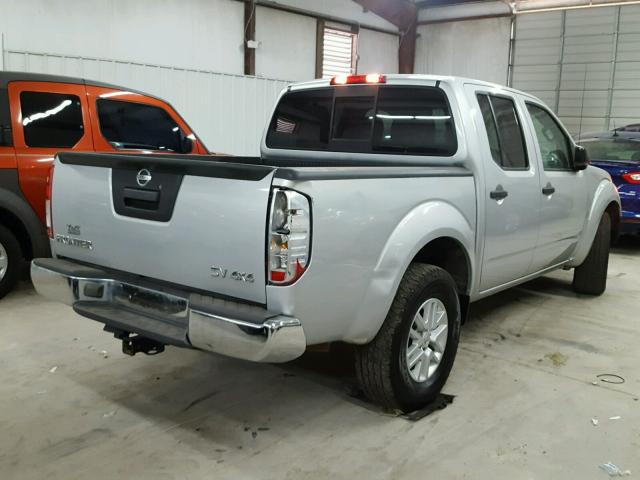 1N6AD0EV7EN715507 - 2014 NISSAN FRONTIER S SILVER photo 4