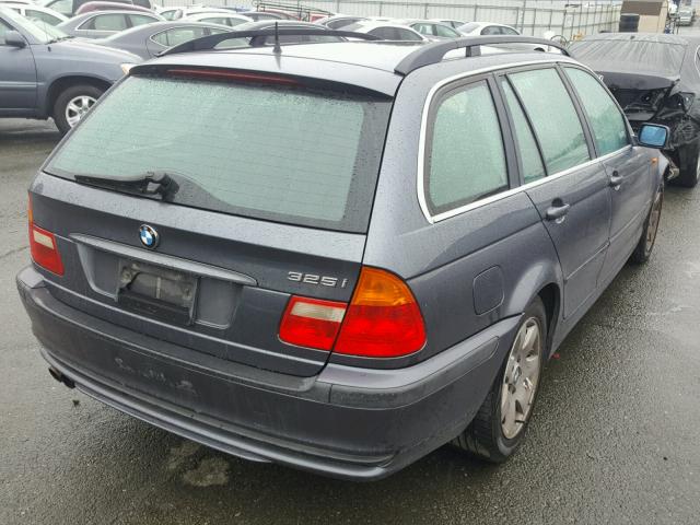 WBAAX13463PJ00231 - 2003 BMW 325 IT GRAY photo 4