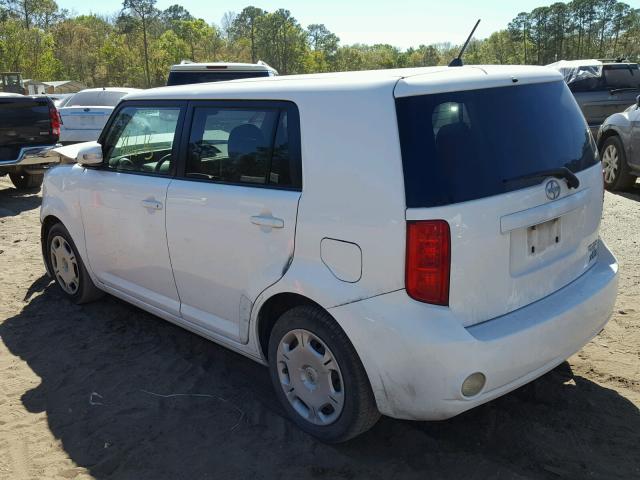 JTLKE50E181017595 - 2008 TOYOTA SCION XB 白色 照片 3