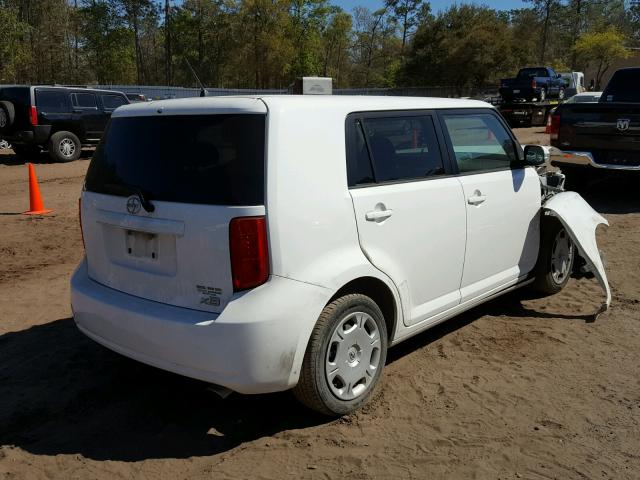 JTLKE50E181017595 - 2008 TOYOTA SCION XB 白色 照片 4