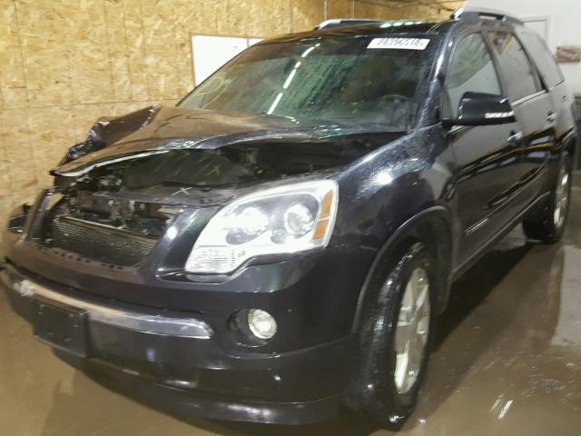 1GKEV33768J119747 - 2008 GMC ACADIA SLT შავი ფოტო 2