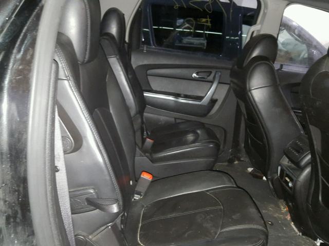 1GKEV33768J119747 - 2008 GMC ACADIA SLT შავი ფოტო 6