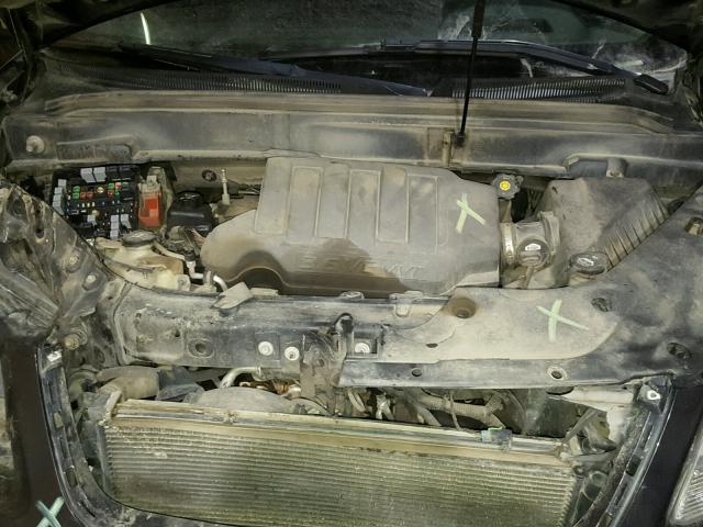 1GKEV33768J119747 - 2008 GMC ACADIA SLT შავი ფოტო 7