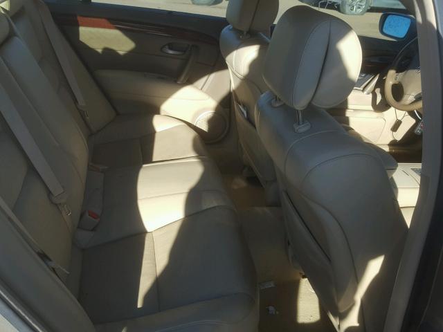 JH4KB16525C007709 - 2005 ACURA RL TAN photo 6