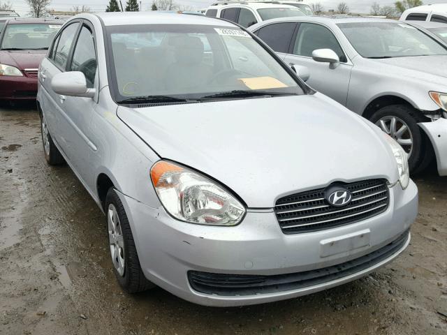 KMHCN4AC9AU430906 - 2010 HYUNDAI ACCENT GLS SILVER photo 1