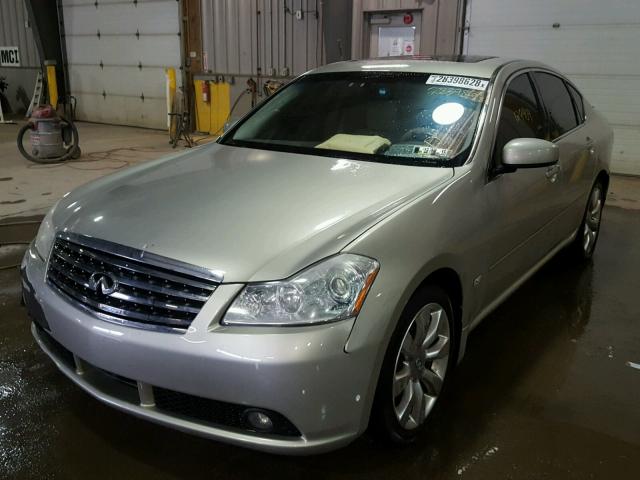 JNKAY01F07M454704 - 2007 INFINITI M35 BASE TAN photo 2