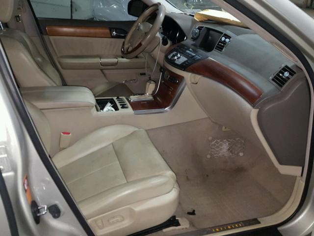 JNKAY01F07M454704 - 2007 INFINITI M35 BASE TAN photo 5