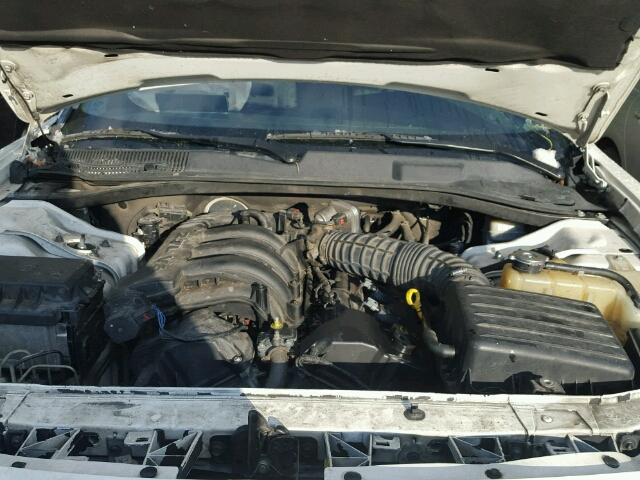 2B3KA43R57H735233 - 2007 DODGE CHARGER SE WHITE photo 7