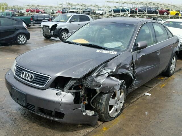 WAUED64B91N162090 - 2001 AUDI A6 2.7T QU BROWN photo 2