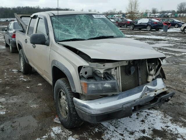 1GCDT136X58134778 - 2005 CHEVROLET COLORADO BEIGE photo 1