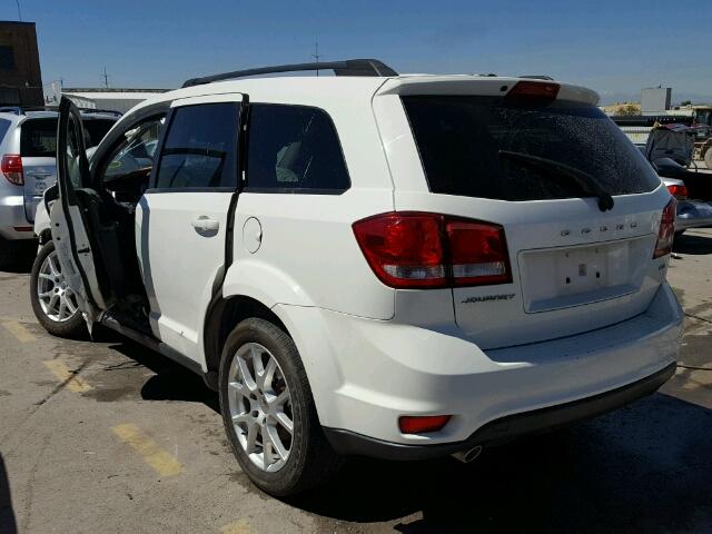 3C4PDCBG7CT199991 - 2012 DODGE JOURNEY SX WHITE photo 3