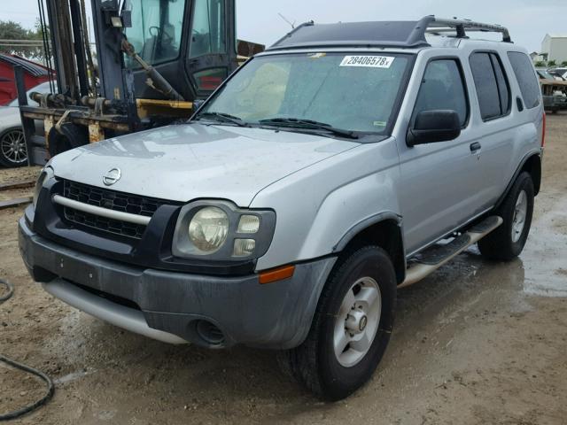 5N1ED28T62C588763 - 2002 NISSAN XTERRA XE SILVER photo 2