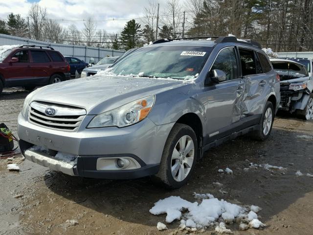 4S4BRDJCXB2331962 - 2011 SUBARU OUTBACK 3. GRAY photo 2