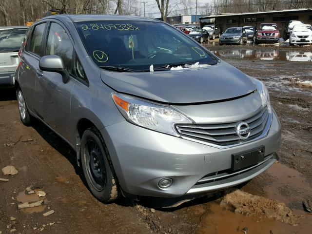 3N1CE2CP6EL388268 - 2014 NISSAN VERSA NOTE SILVER photo 1